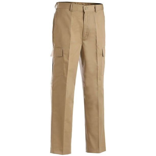 38 UR Ed Garments Mens Business Casual Flat Front Brass Zipper Pant BLACK 